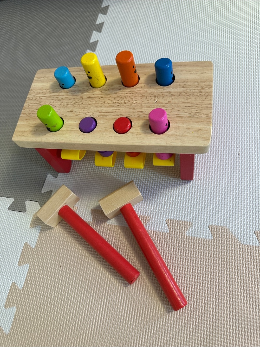 Wooden Hammer Bench Toy — Melissa & Doug